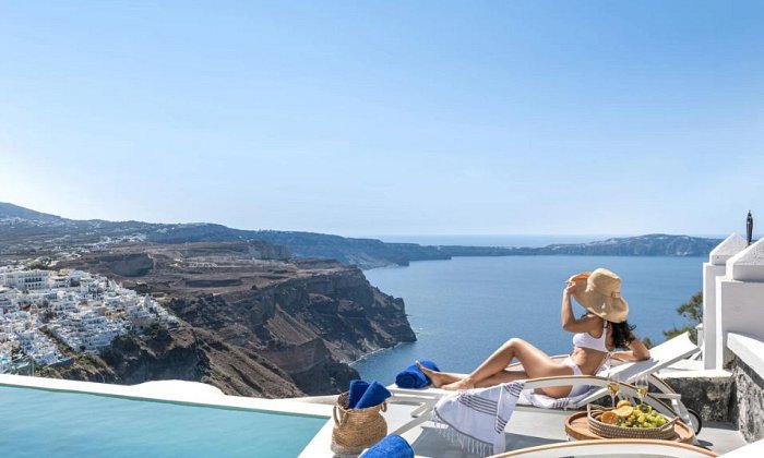 Mythical Blue Luxury Suites | Φηρά, Σαντορίνη