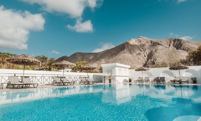 4* Hotel Mary Bill | Περίσσα, Σαντορίνη